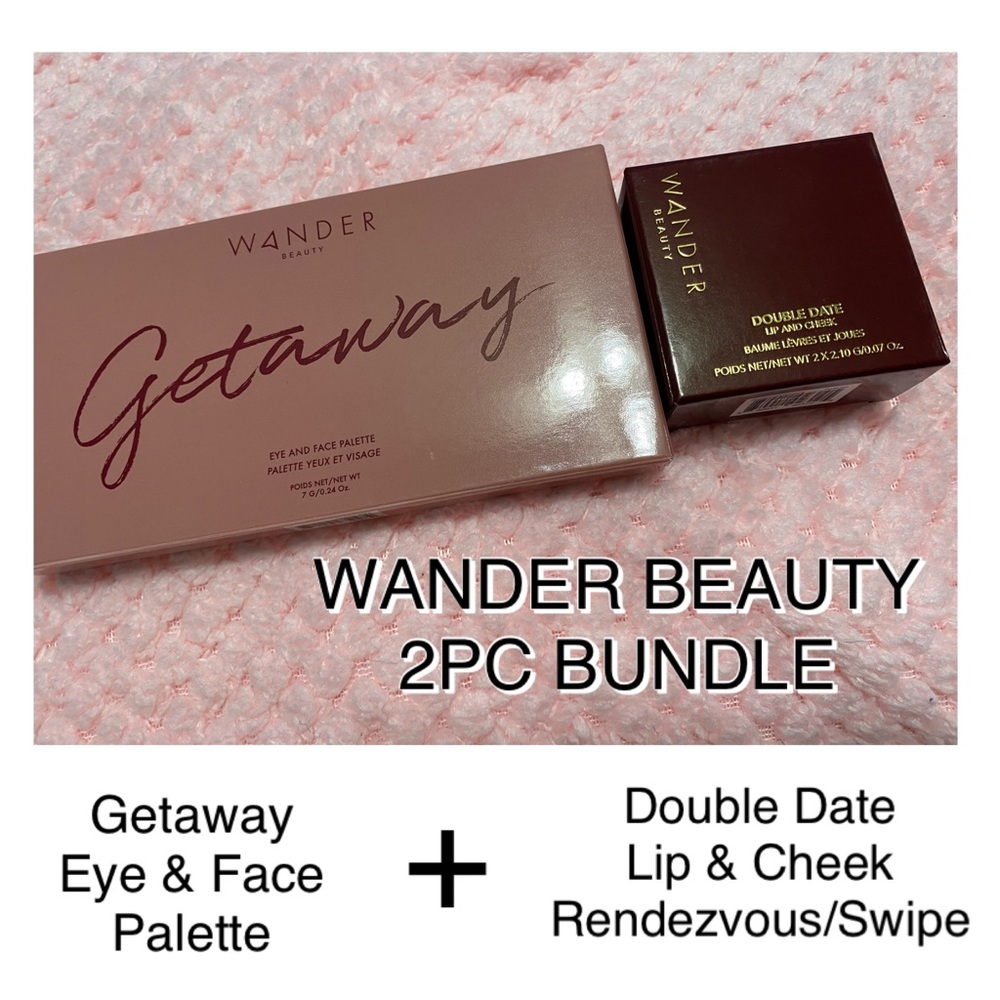 New! Wander Beauty 2 pc Makeup Bundle